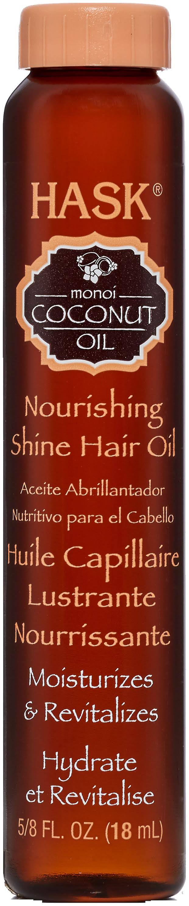Hask Monoi Coconut Nourishing Shine Oil 18 ml
