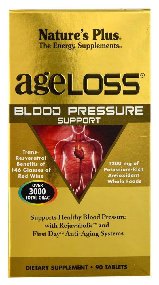 Nature's Plus Ageloss Blood Pressure Support