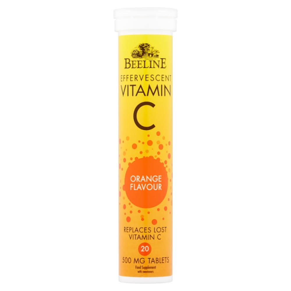 Beeline Effervescent Vitamin C - Orange Flavor, 500mg, 20pk