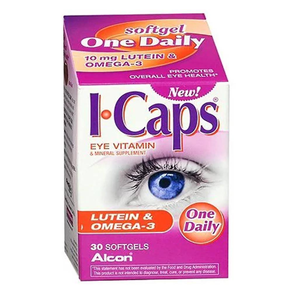 I Caps Eye Vitamin and Mineral Supplement Softgels - 30ct