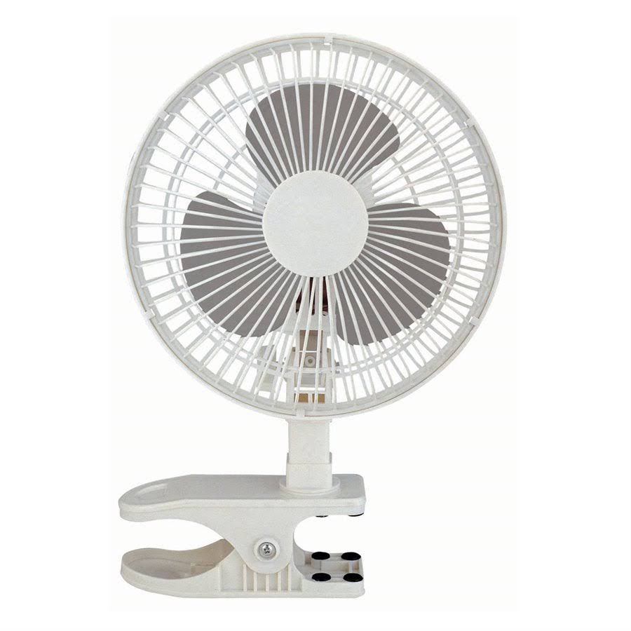 Hydro-Lite Wind Devil Clip Fan - 6"