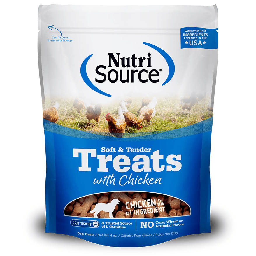 Nutri Source Soft & Tender Treats - 6 oz, Chicken