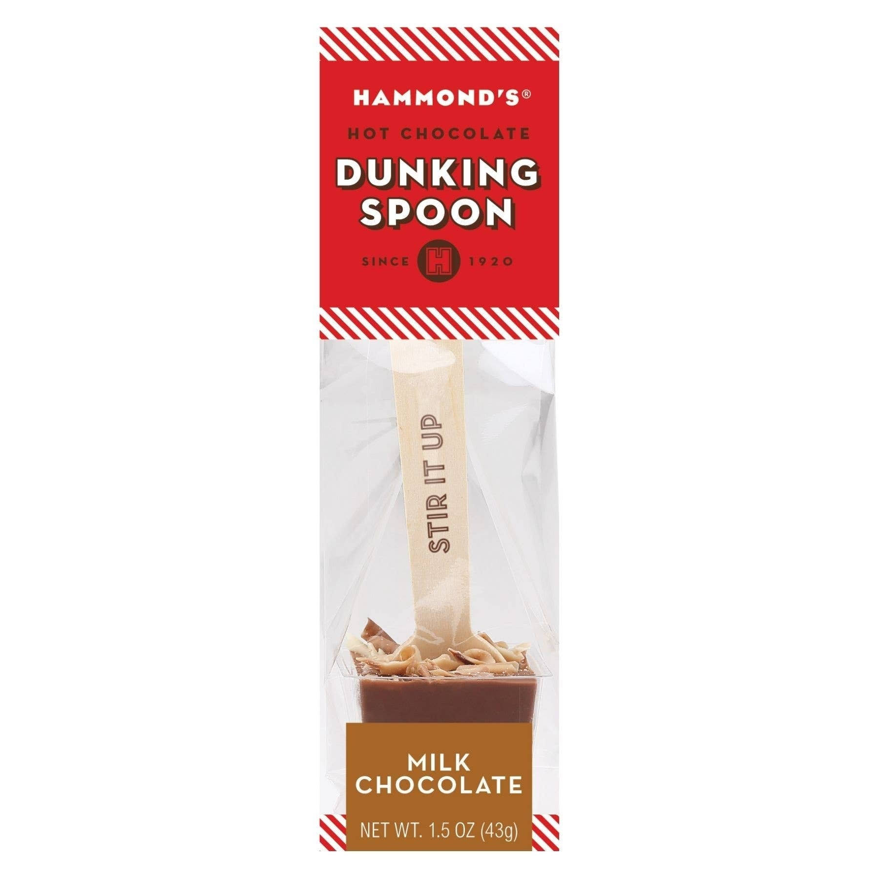 Hammond's Hot Chocolate Dunking Spoons Milk Chocolate