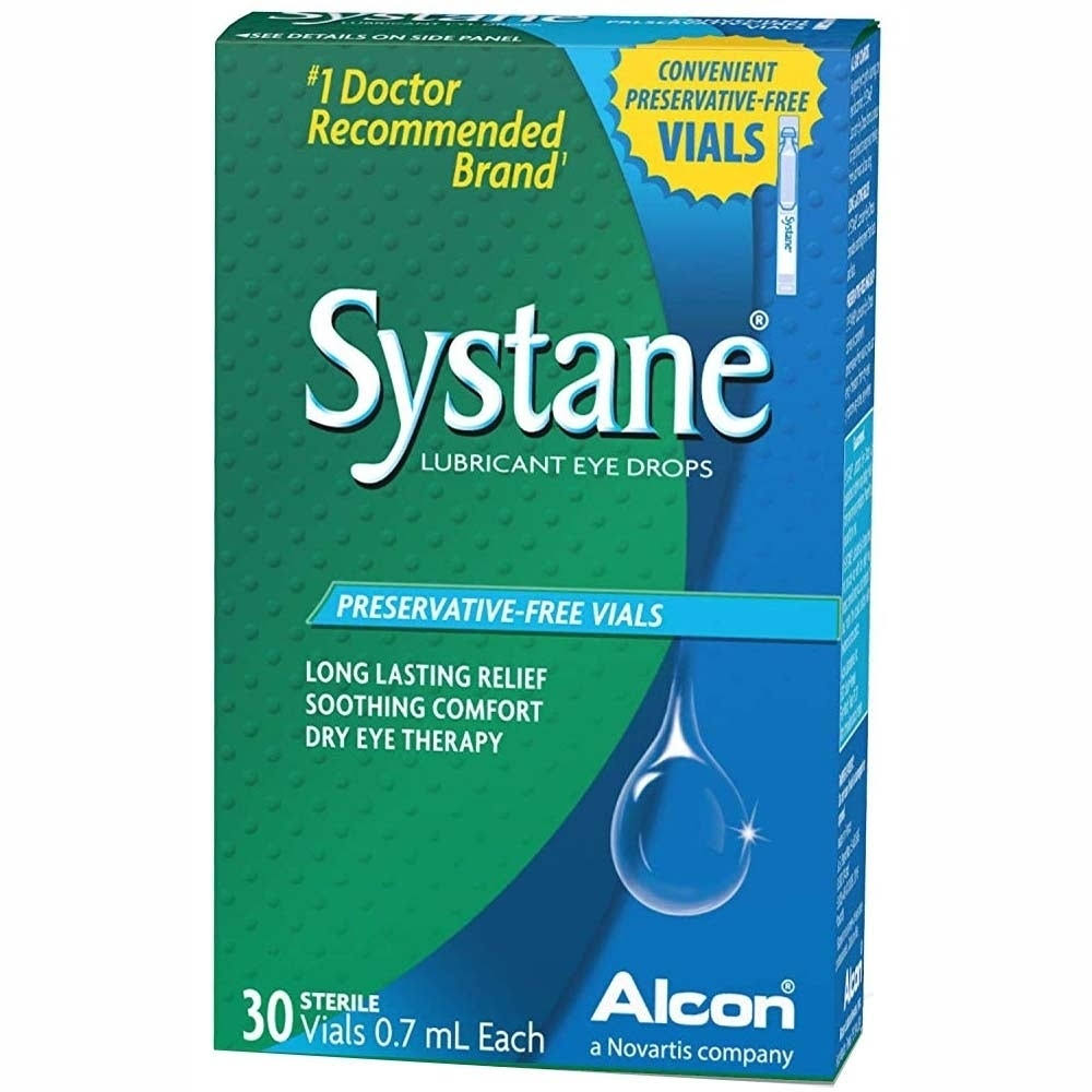 Alcon Systane Lubricant Eye Drops - 30 Vials, 21ml