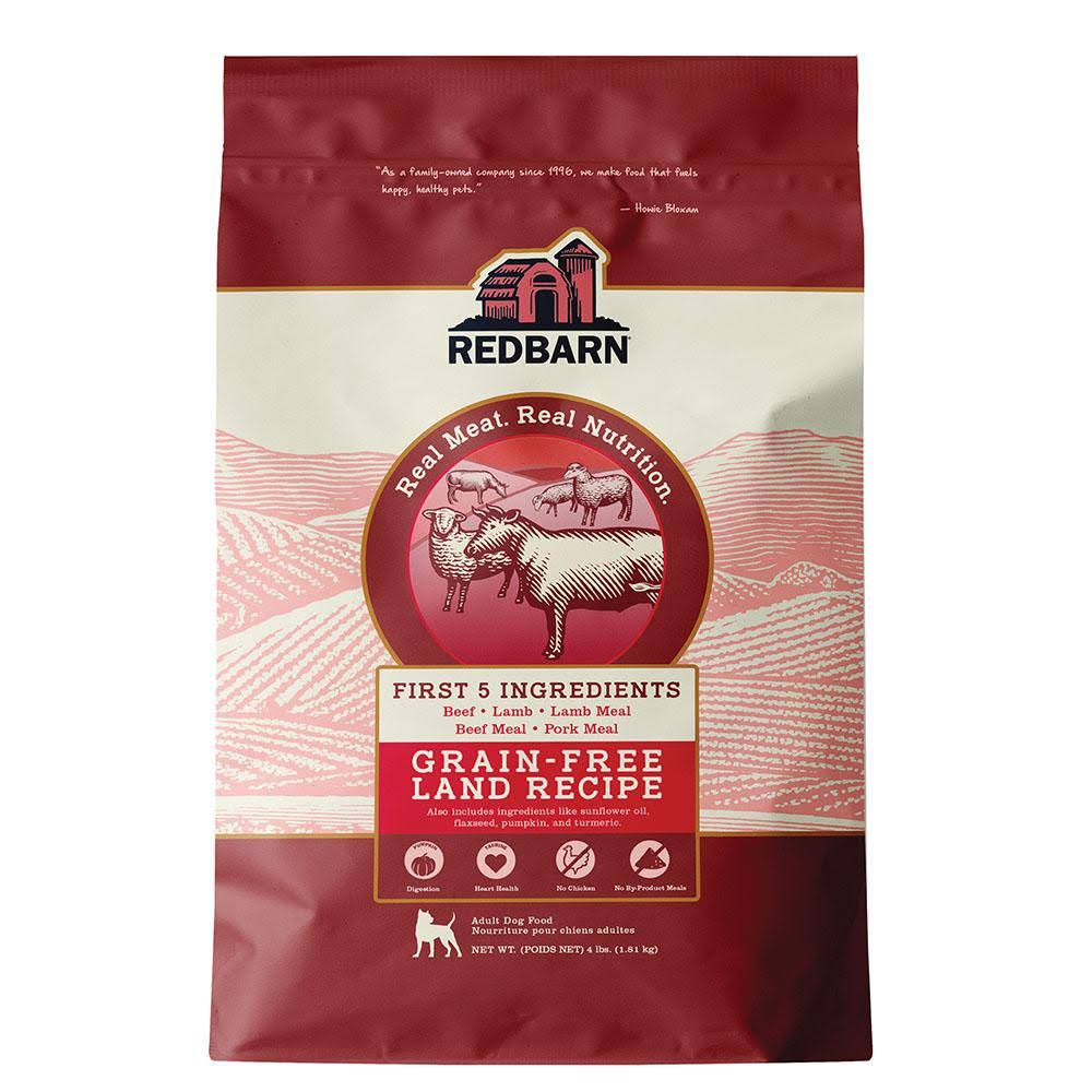 Redbarn Grain-Free Land Recipe Dog Food - 4 lb