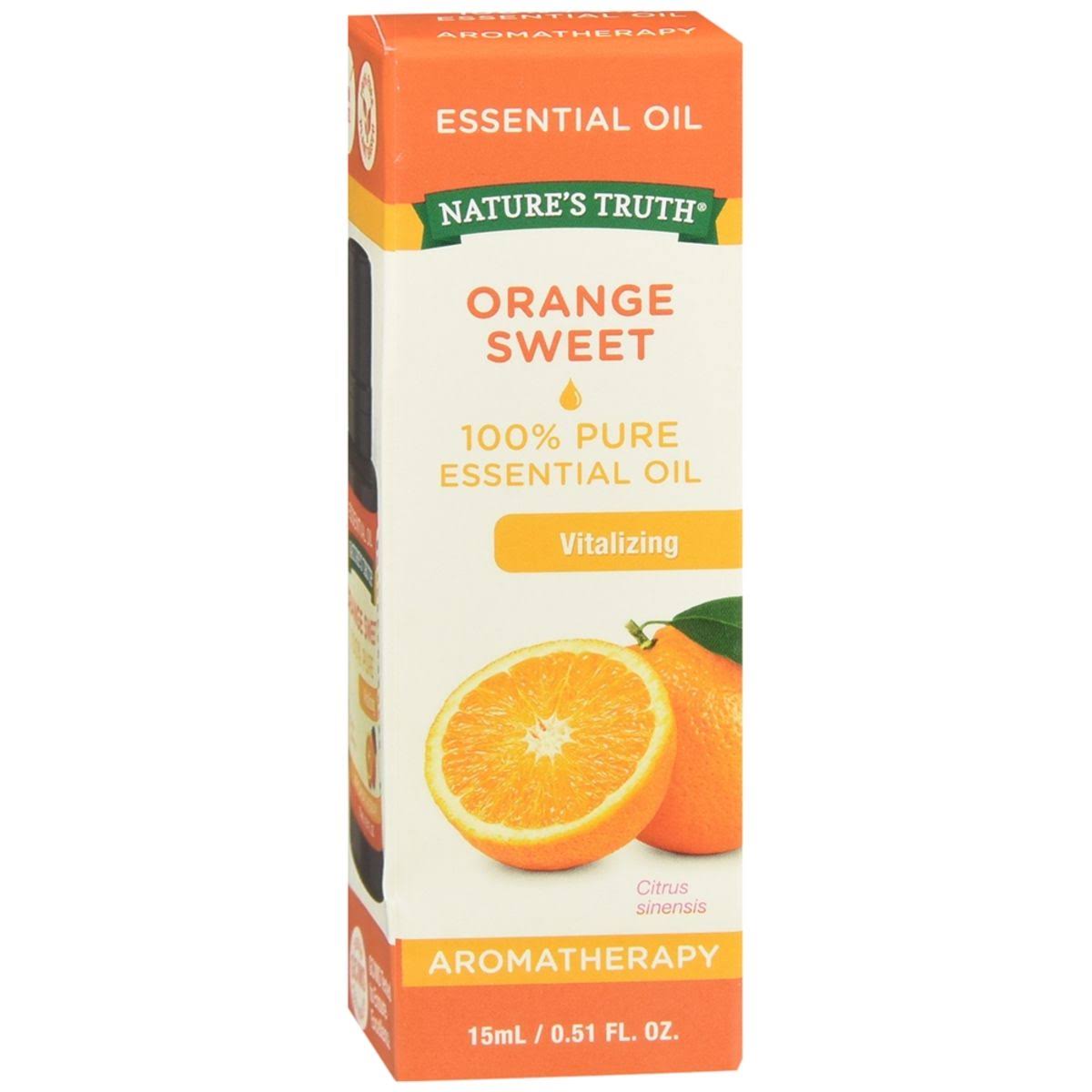 Nature's Truth Vitamins Pure Essential Oil - Orange, 0.51oz