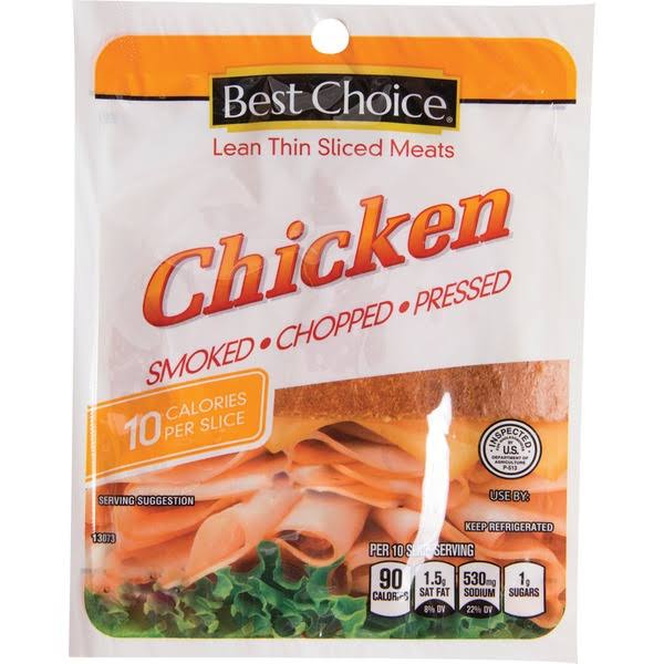 Best Choice Thin Sliced Chicken - 2 oz