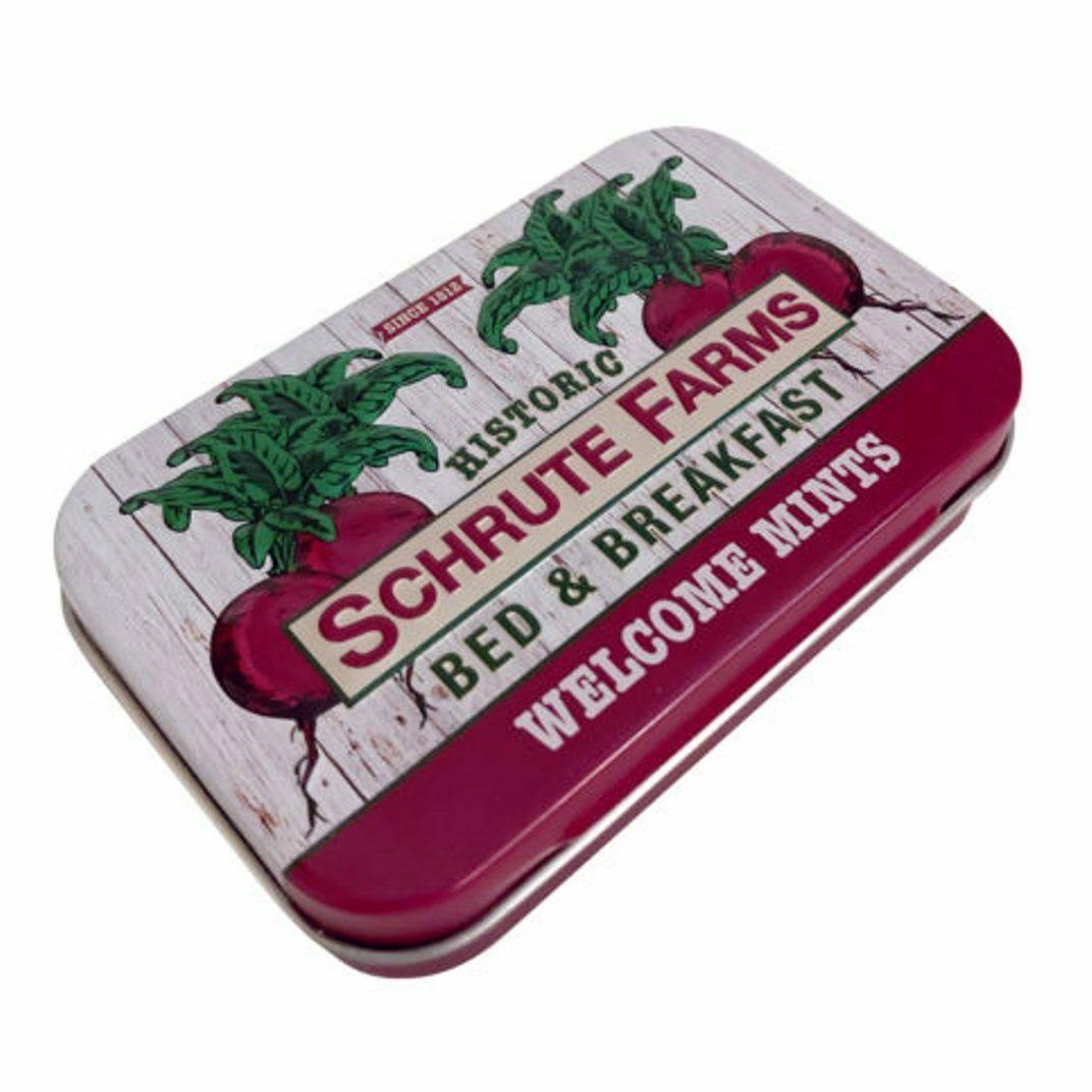 The Office Schrute Farms Welcome Mints in Collectible Tin!