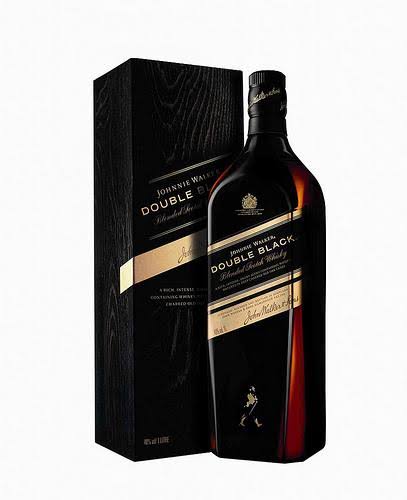 Johnnie Walker Double Black Blended Scotch Whisky 750ml Bottle