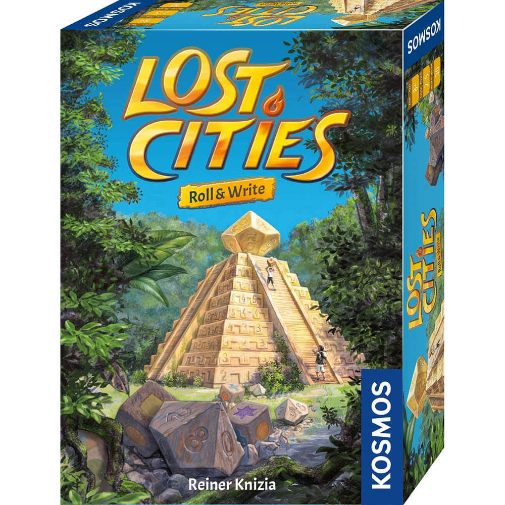 Thames & Kosmos Lost Cities Roll & Write Board Game