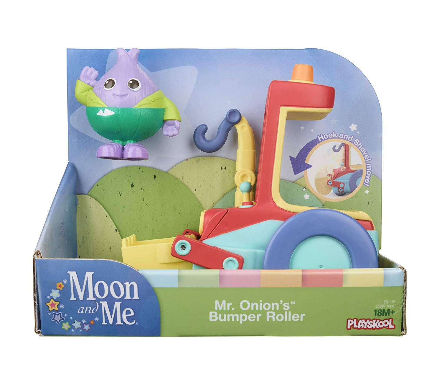Playskool Moon and Me Colly Wobble's Car Toy Vehicle and Figure Set NEW BNIB 