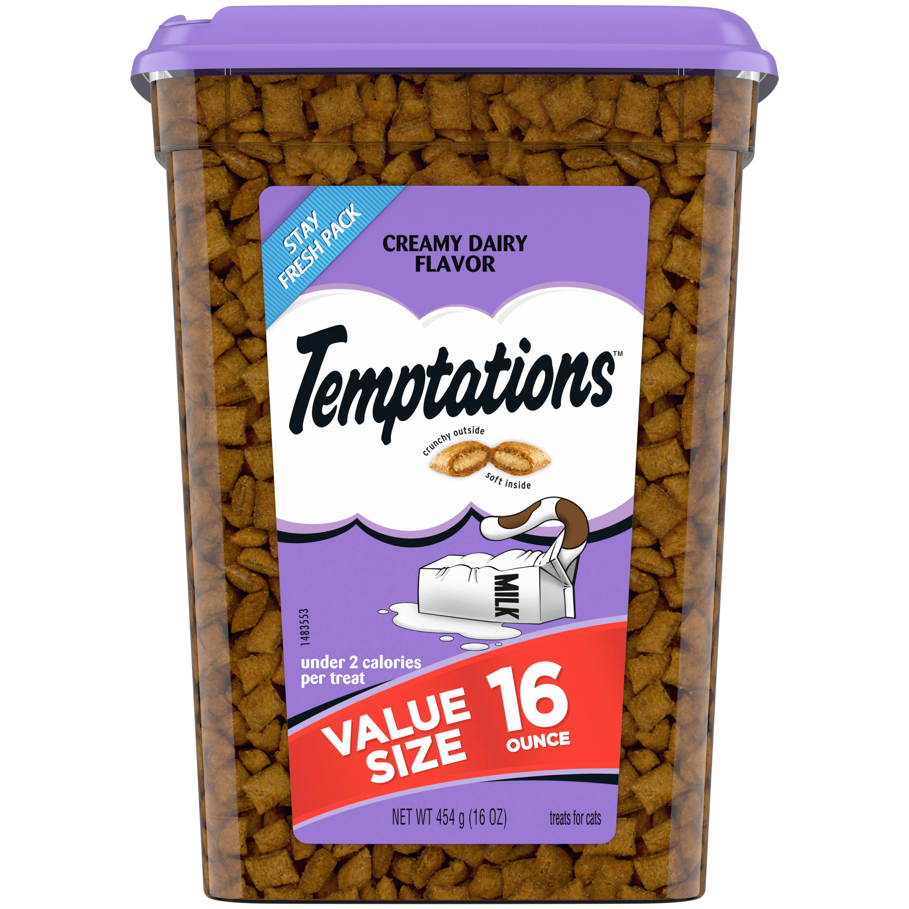 Temptations Cat Creamy Dairy Flavor Treats - 16oz