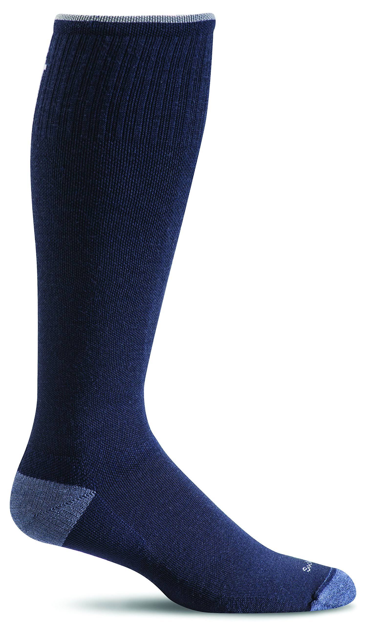Sockwell Men's Elevation Firm Compression Socks / LG/XL / Navy