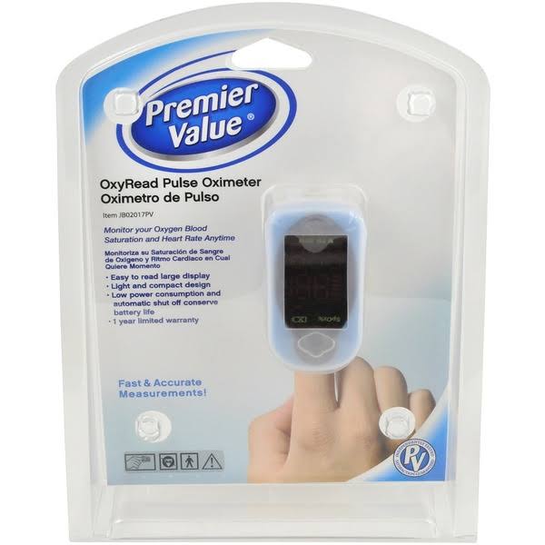 Premier Value OxyRead Pulse Oximeter - Each