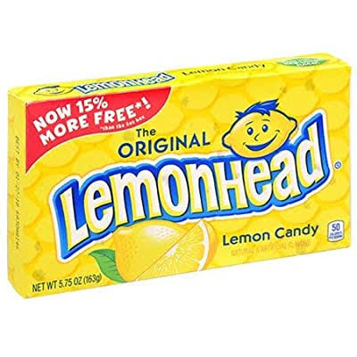 Original Lemonhead 5.75 Oz. Box 1 Per Order