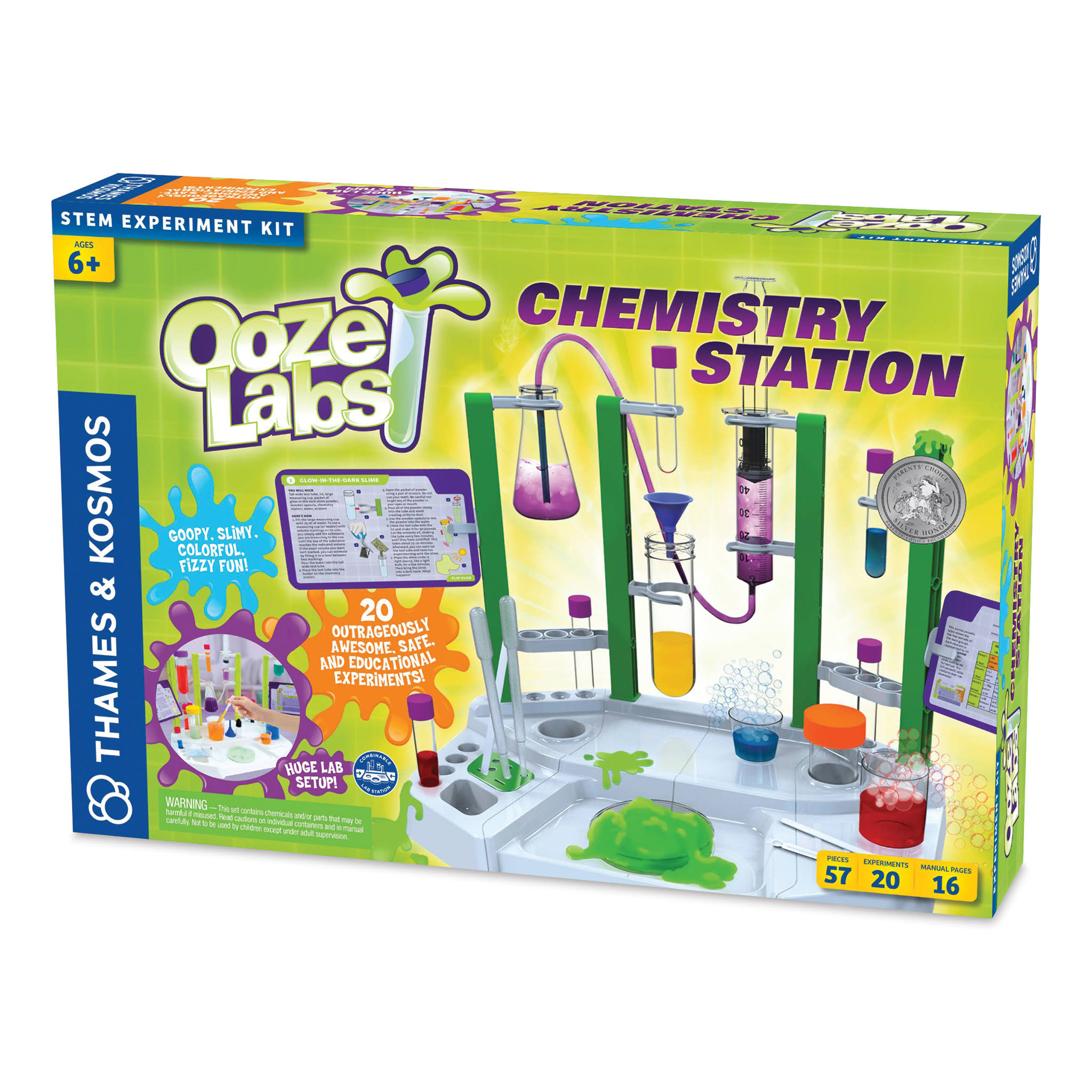 Thames and Kosmos Ooze Labs Chemistry Station Experiment Kit