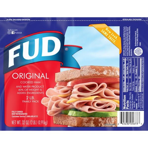 FUD Original Cooked Ham - 32 oz