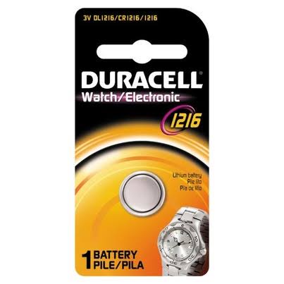 Duracell Watch and Electronics Battery - 3V, Lithium