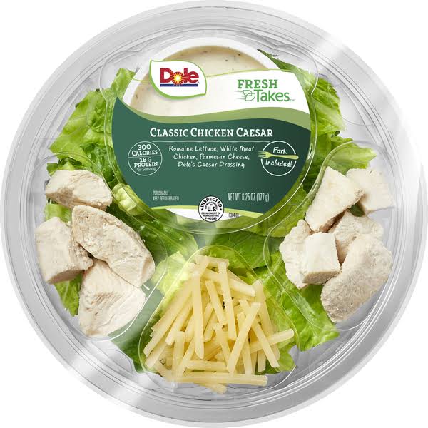 Dole Fresh Takes Classic Chicken Caesar - 6.25 oz