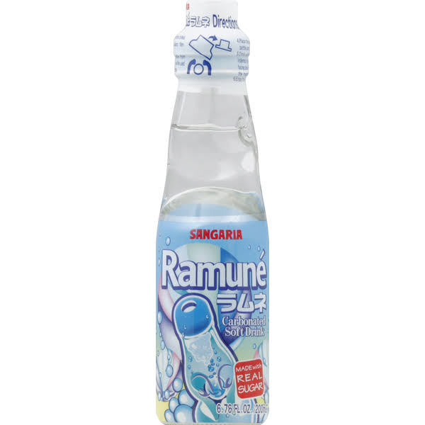 Sangaria Ramune Carbonated Flavored Drink