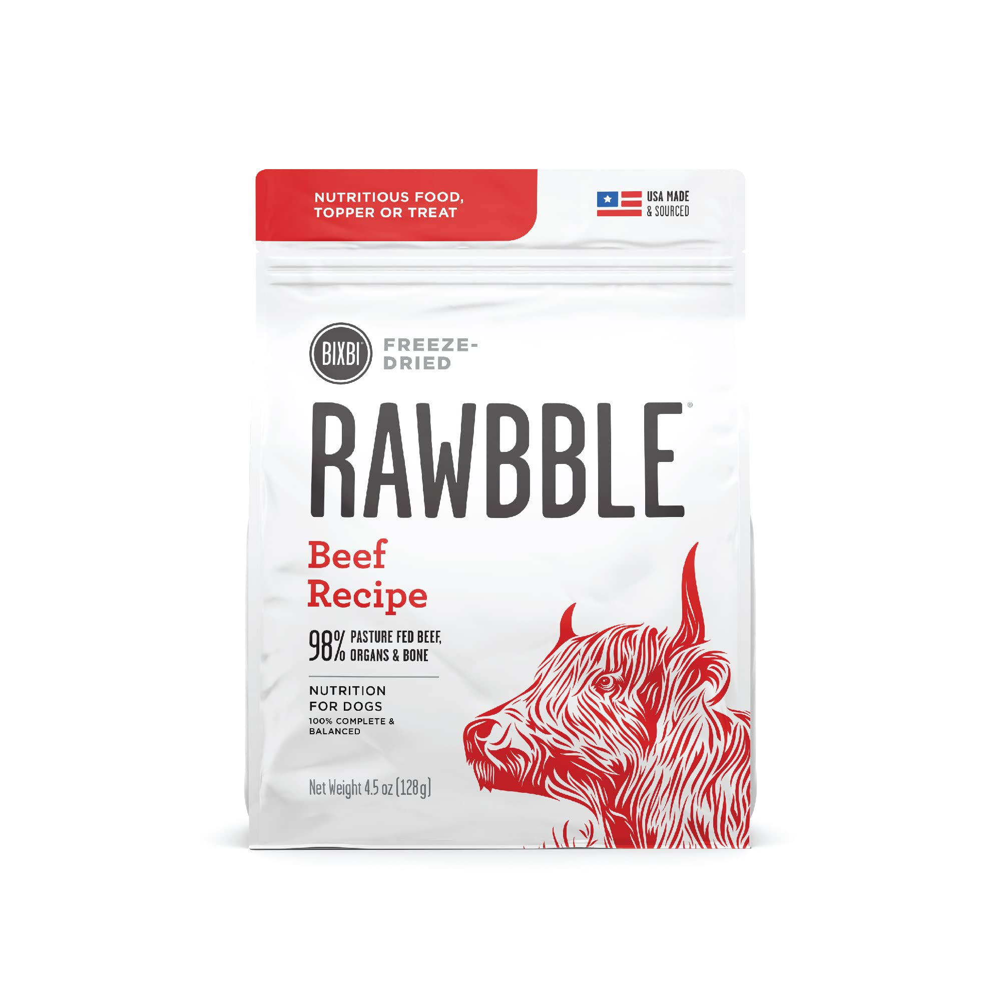 BIXBI Rawbble All-Natural Freeze Dried Dog Food | Dogs