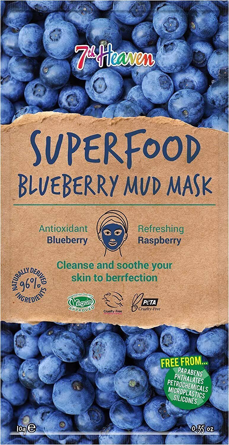 Superfood Blueberry Mud Mask - 0.55oz