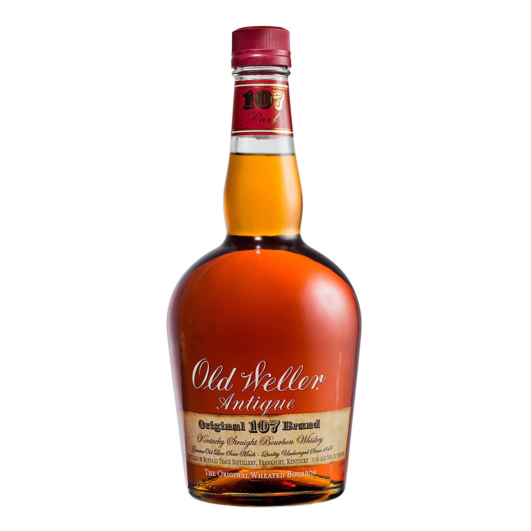 Old Weller Antique Original 107 Brand Bourbon Whiskey - 750ml