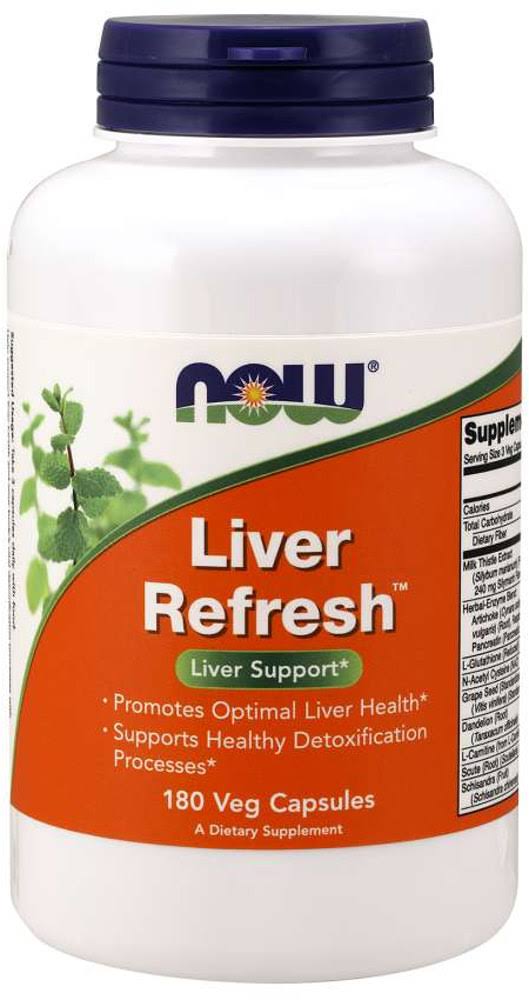 Now Liver Detoxifier & Regenerator - 180 Capsules