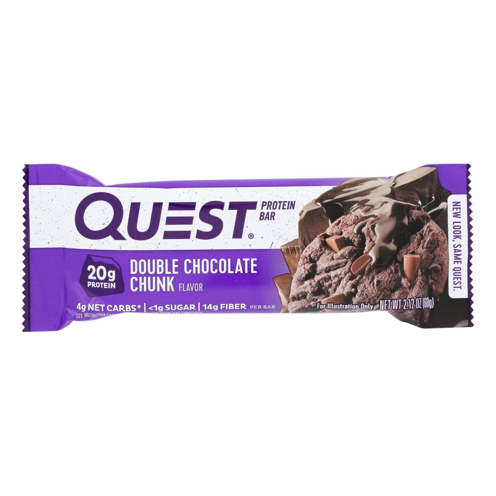 Quest Bar Protein Bar - Double Chocolate Chunk, 2.12oz