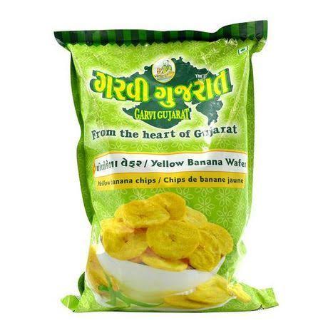 Garvi Gujarat Yellow Banana Wafers - 26 Ounces - Indian Food & Spices - Delivered by Mercato