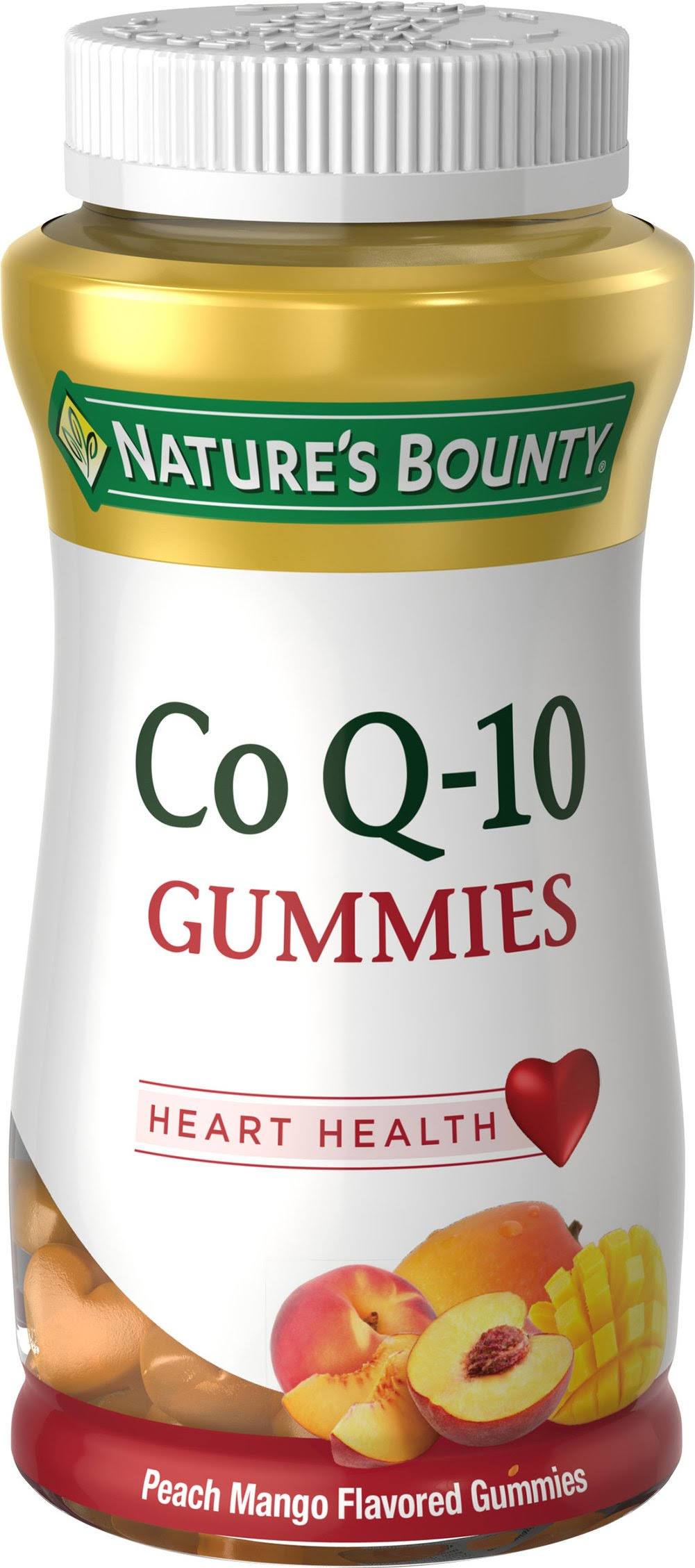 Nature's Bounty Co Q-10 Dietary Supplement Gummies - Peach Mango, 200mg, 60ct