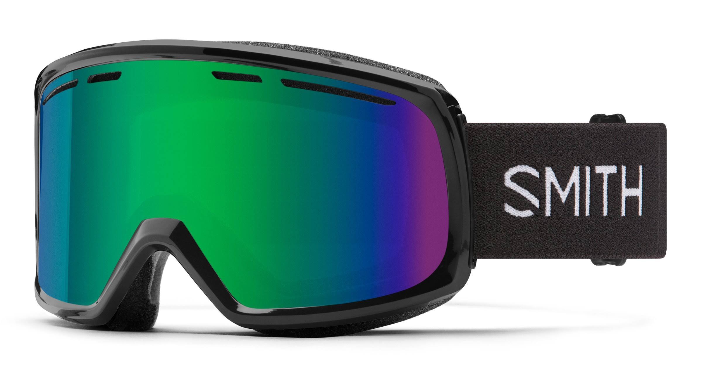 Smith Range Goggles Black Green Sol-X Mirror