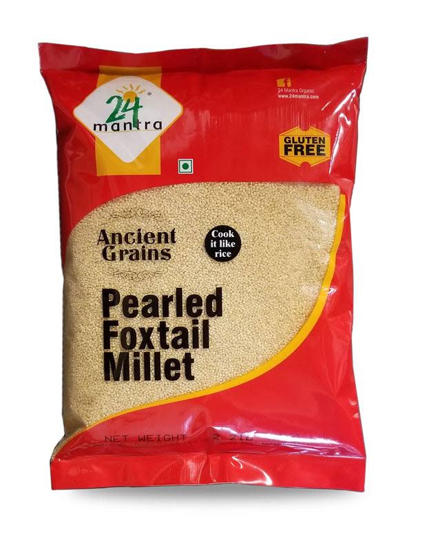 24 Mantra Pearled Foxtail Millet - 2.2 lb (1 kg)