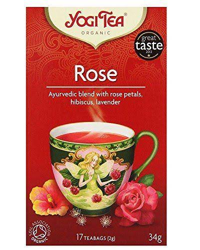 Yogi Tea Organic Rose Tea 17 Tea Bags - 34g