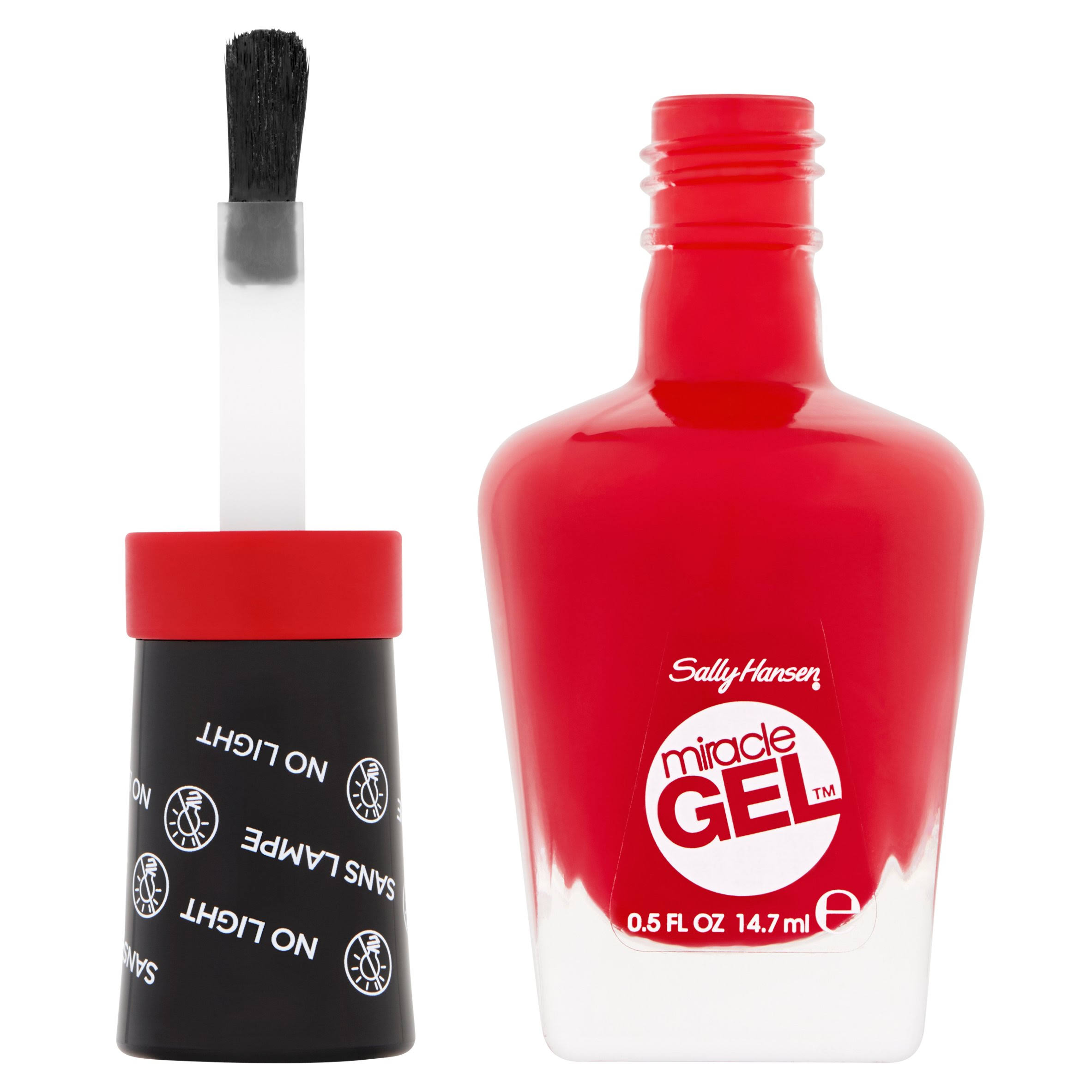 Sally Hansen Miracle Gel Nail Polish - Off with Her Red