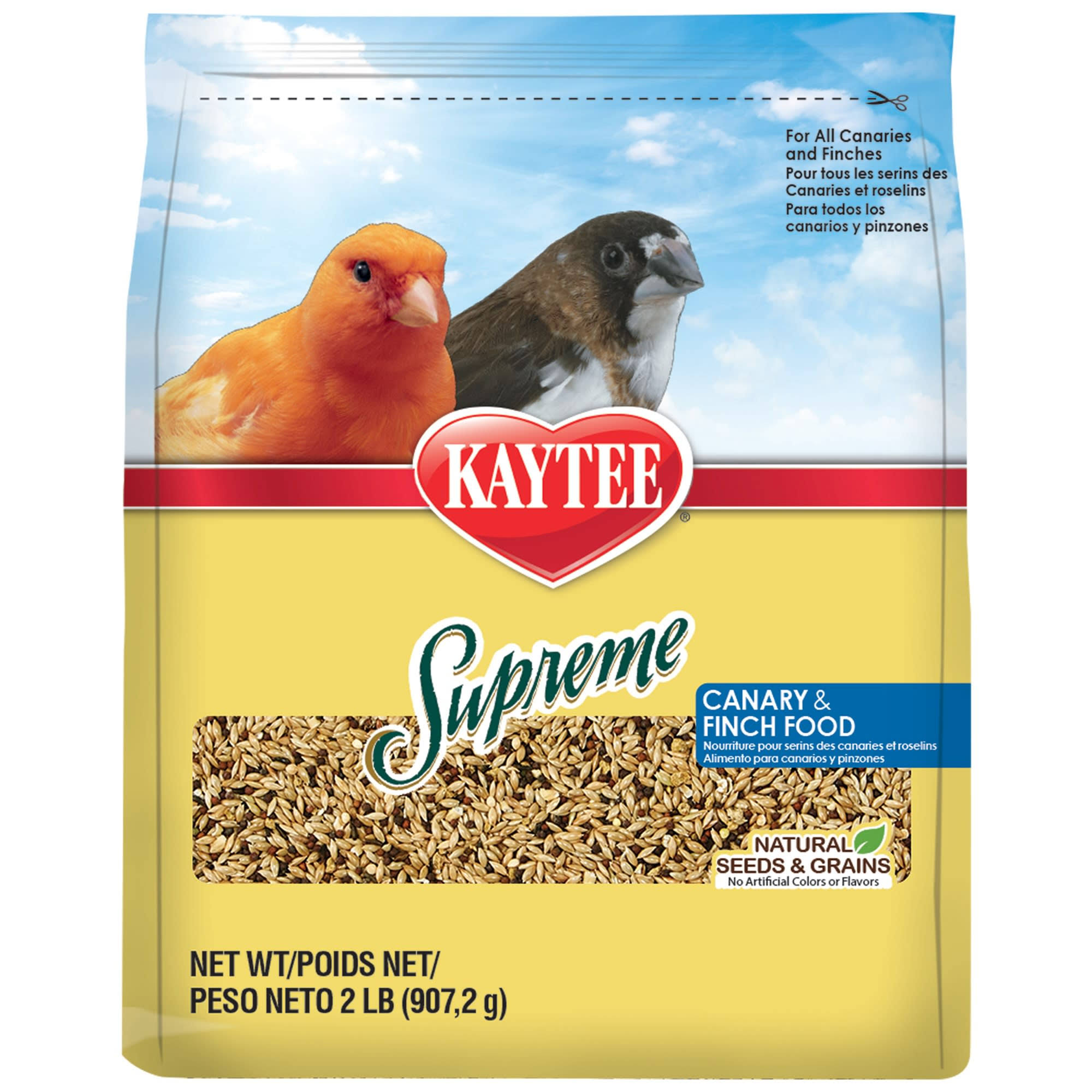 Kaytee Supreme Canary & Finch Food, 2 lbs.