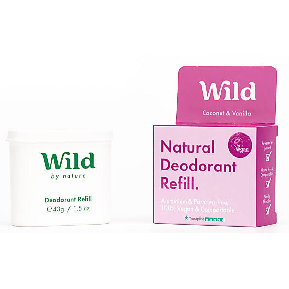 Wild Coconut & Vanilla Deodorant Refill 40g