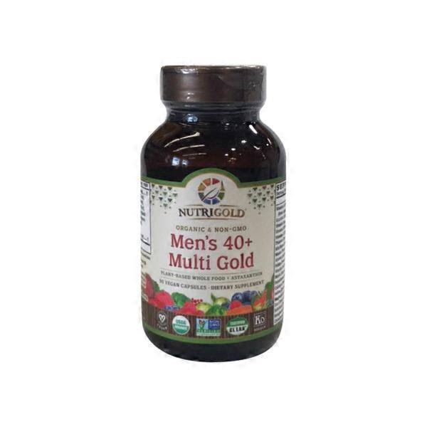 NutriGold Men's 40+ Multi Gold Vitamins - 90 Capsules