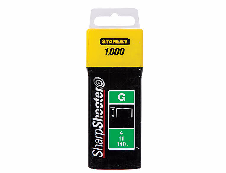 Stanley 1-TRA705T 8mm Heavy-Duty Staple (1000 Pieces)