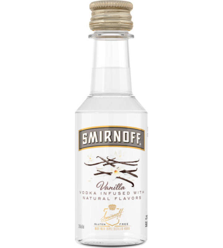 Smirnoff Vanilla Vodka - 50 ml bottle