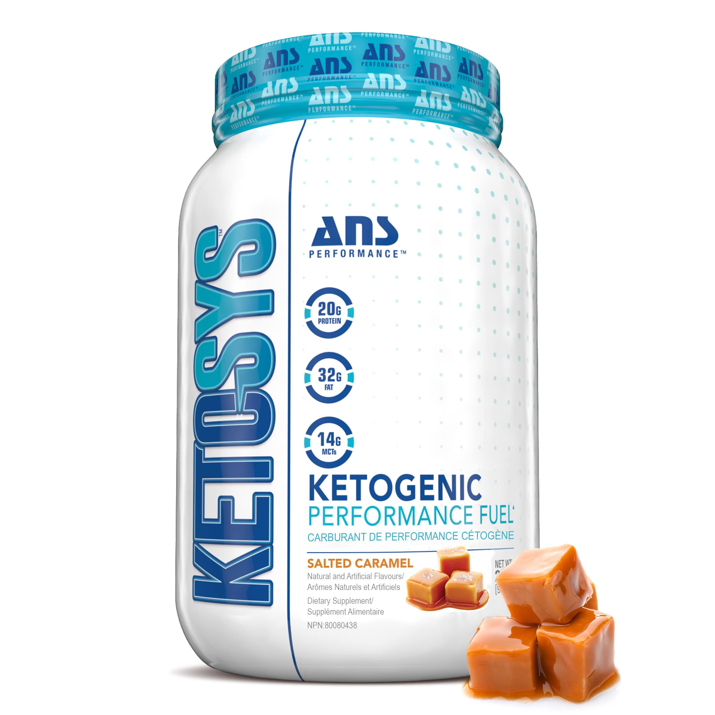 ANS Performance KETOSYS Protein Powder Salted Caramel