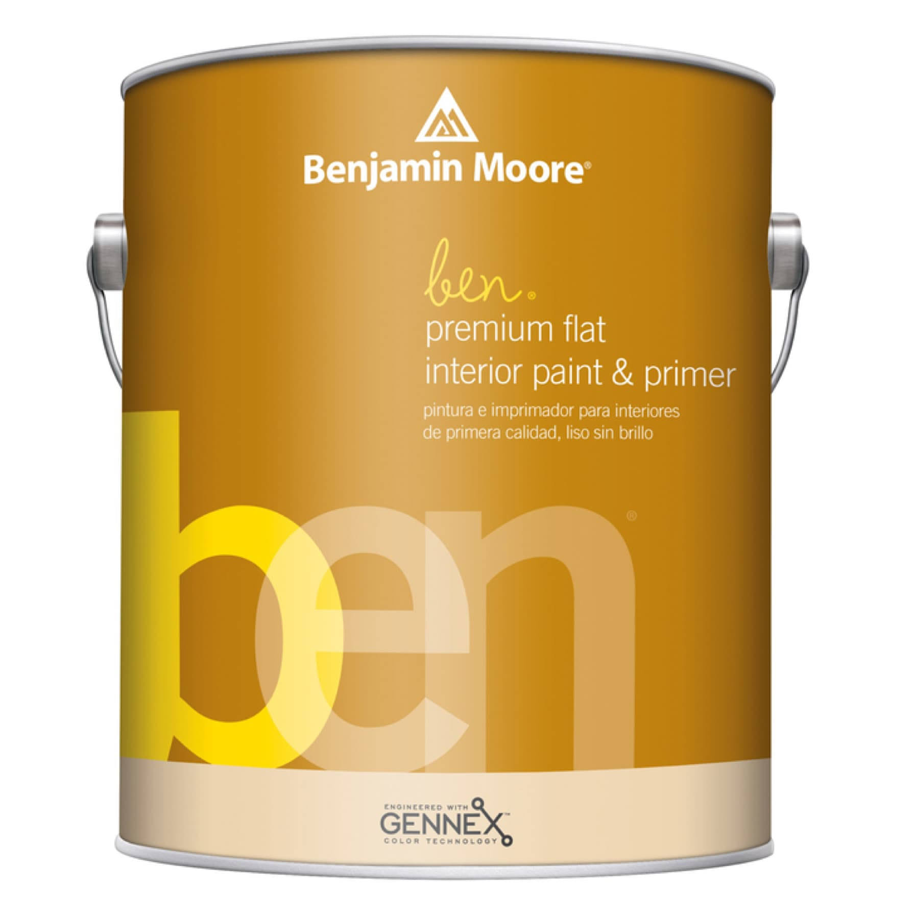 Benjamin Moore Ben Flat Base 2 Paint Interior 1 gal.