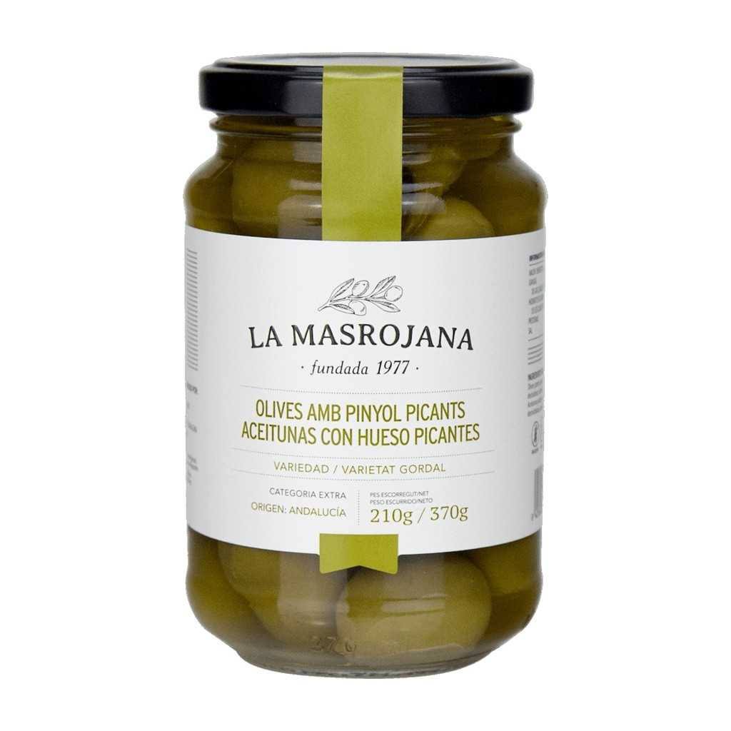 Gordal Olives Hot Spicy La Masrojana 220g