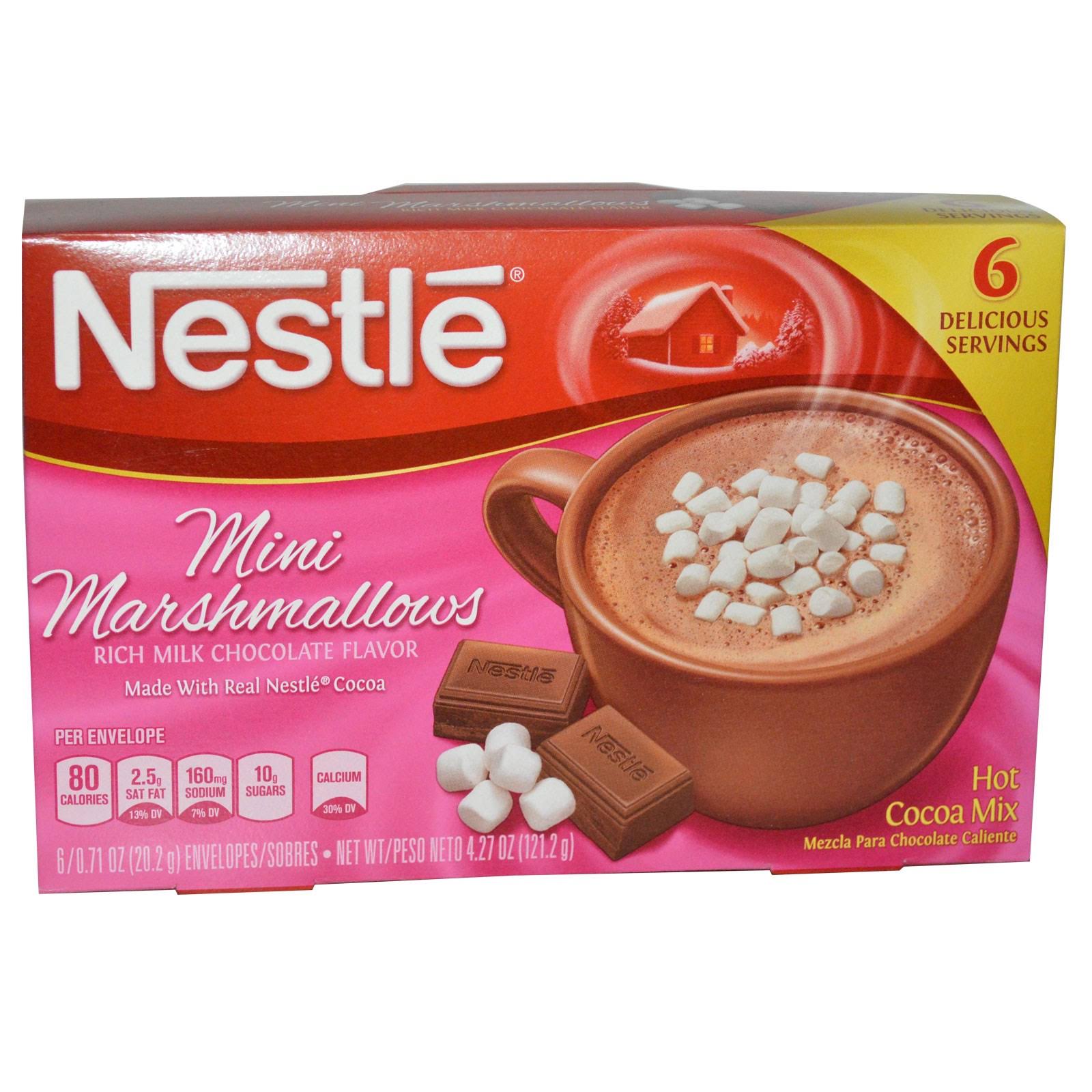 Nestle Mini Marshmallows Hot Cocoa Mix - 6ct