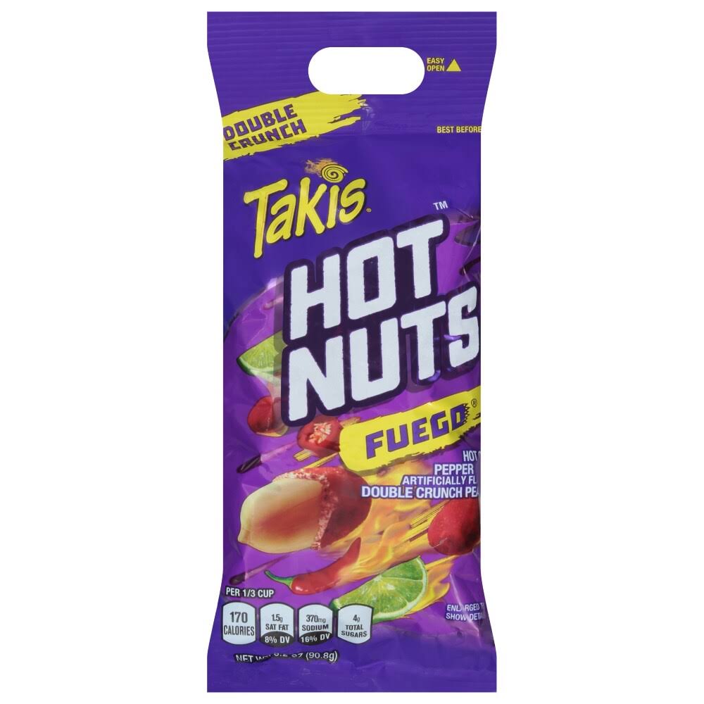 Barcel Hot Nuts Snack - Fuego, 3.17oz, 12 Pack