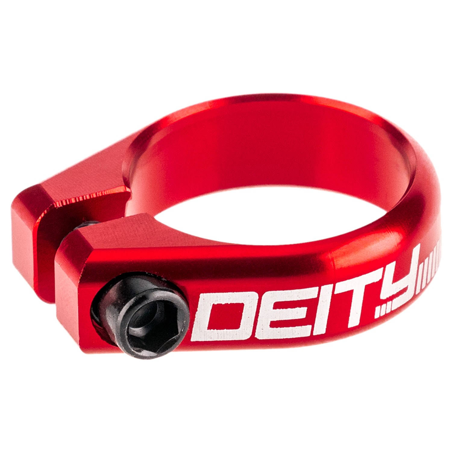 Deity Circuit Saddle Clamp Red 34.9 mm