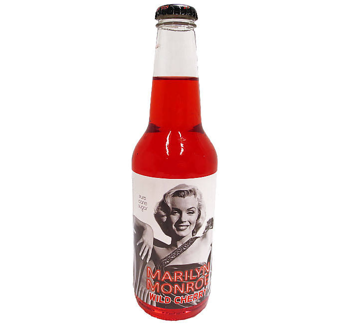 Fresh 12oz Marilyn Monroe Wild Cherry soda-CLOSEOUT!!