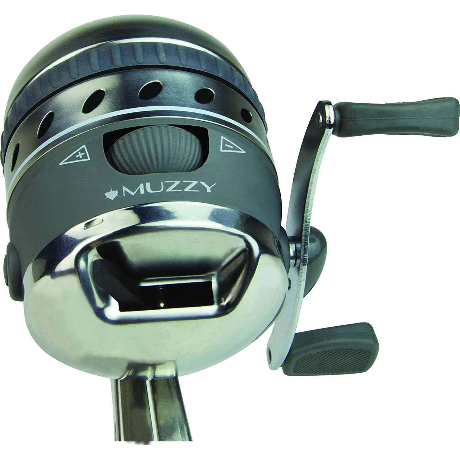Muzzy Bowfishing Reel Kit - with Mounting Bracket, Left Right Handed