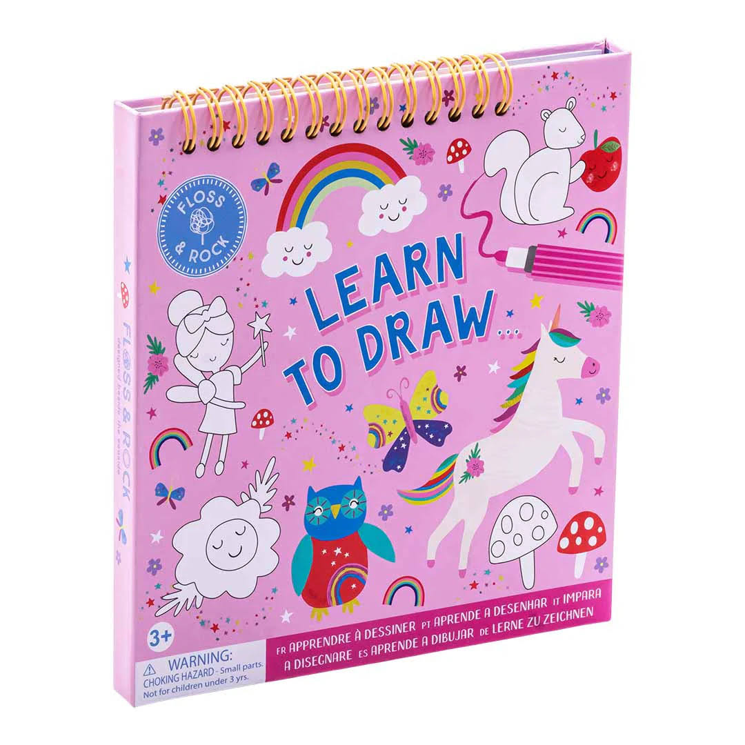 Floss and Rock Learn to Draw - Rainbow Fairy