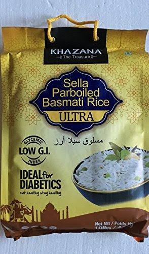 Khazana Sella Parboiled Basmati Rice - 4.5kg